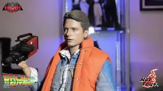 Review Hot Toys Back to the Future Marty McFly Movie Masterpieces 1/6 Scale Batwars Toys