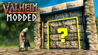 This HIDDEN DOOR is PERFECT! Modded Valheim EP42