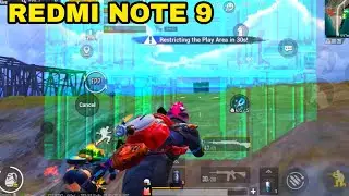 Redmi note 9 PUBG Mobile Gaming|Redmi note 9 pubg test|Redmi note 9 pubg gameplay with kriniaL Gamer