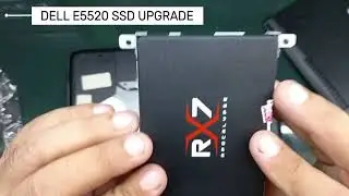 TUTORIAL LAPTOP DELL E5520 SSD UPGRADE