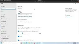 check whats using consuming your laptop battery Windows 10