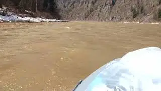 Река Кия. 01.05.2022. Настраиваем мотовесло.