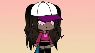 my cousin design her gacha life person