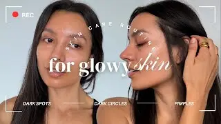 model's skin care at home for glowing skin | dark spots, dark circles & pimples