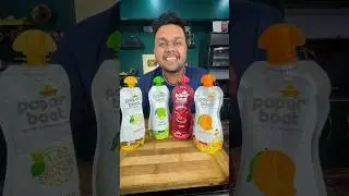 Trying 4 Diffrent Flavours of Paper Boat
