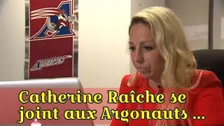 Catherine Raîche se joint aux Argonauts de Toronto