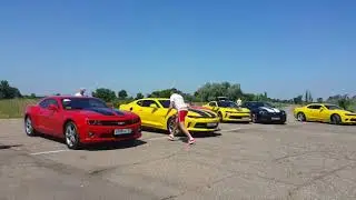 старт КАМАРО 6.2 и 2.0L сока