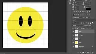 Photoshop Intro Pt1 - Creating a Happy Face