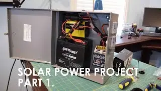 Solar Powered Server Project: Trial System Part 1