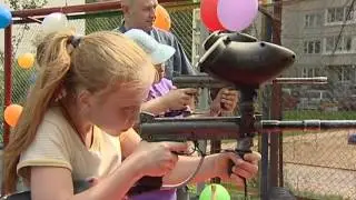 Дворовый праздник в районе Матушкино