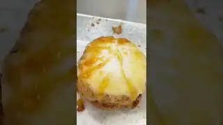 making a beard papas creme brulee cream puff