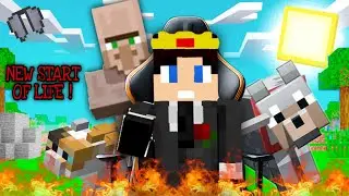 I LOST EVERYTHING IN MINECRAFT NEW START OF SURVIVAL SERIES 😱