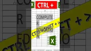 Most Important Shortcut Keys of MS Excel | Excel Shortcuts | Add Border And Remove Border |