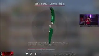 Falchion Knife Doppler Emerald