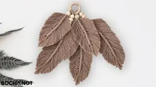 The Secret to Making a GORGEOUS Macrame Feather Wall Hanging