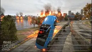 GTA 4 Real Car Crash Testing 21 – Ultra Realistic RTX Remix Graphics (RTX 5090)