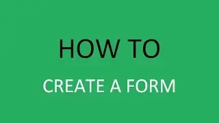 OpenOfice Base: Creating Forms