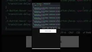 CSS Button Hover Replace Text Animation Effect 