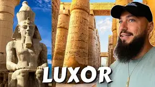 Almost Broke My Leg As Luxor Temple Took My Breath Away - Ancient Egypt Is Mind-blowing 🇪🇬