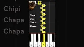 Chipi Chipi Chapa Chapa | 🎹Piano Tutorial 