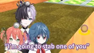 Rin threatens everyone with violence in the funny golf game 💀 #caughtrin4k