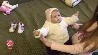 VLOG День с реборном Лили/ Собираемся в гости/Как мама. Day with Lily's Reborn