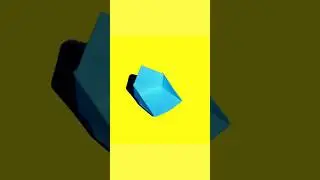 折り紙ちりとりの折り方 how to make origami dustpan