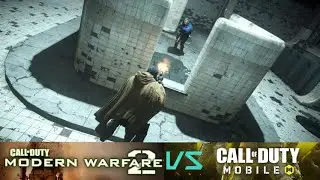Cod mobile Vs Cod modern warfare2, [gulag map comparison]  : )