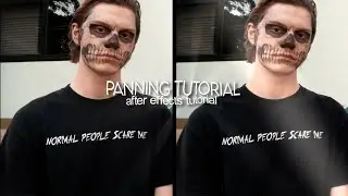 panning tutorial | after effects