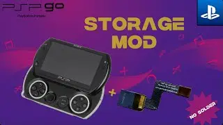 Add Extra Storage to your PSP Go WITHOUT soldering - PSPGO microSD card mod