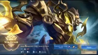 Rotasi dan build Uranus yg bikin epic comeback - Mobile legends Indonesia
