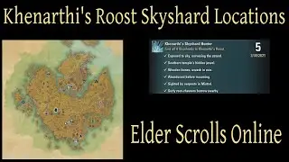 Khenarthi's Roost Skyshard Locations [Elder Scrolls Online] ESO