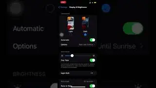 how to switch back to light mode from dark mode on iPhone