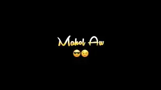 Mahol | Arjan Dhillon| New Punjabi Song 2024 | Whatsapp Status | Black Screen Status