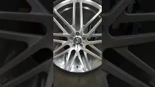 Диски amg brushed под прозрачным супер глянцевым лаком,получились супер 😍😋