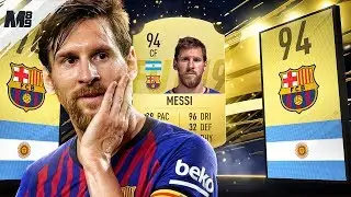 FIFA 19 MESSI REVIEW | 94 MESSI PLAYER REVIEW | FIFA 19 ULTIMATE TEAM