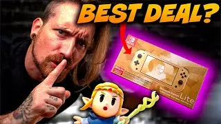 The Best Deal On A Nintendo Switch? Hyrule Edition Switch Lite Unboxing (Silent) 🤫