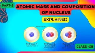 atomic mass and composition of nucleus class 12 Physics | Nuclei