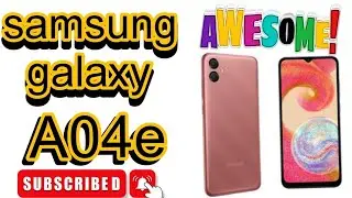 Samsung Galaxy a04e vale la pena comprar