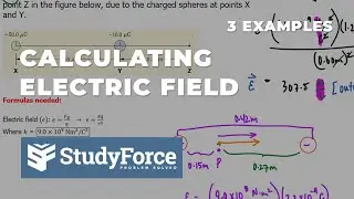 Calculating Electric Field (ɛ = kq/r²)