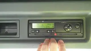 Tachograph language change from foreign language