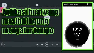 Cara mudah mengetahui tempo lagu / akapela dengan aplikasi android - BPM Detector