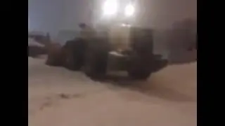 Дороги превратились в каток