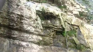 Uchan-su waterfall in Crimea, 98 meters high but barely no water!