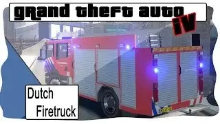 GTA 4 Dutch firetruck
