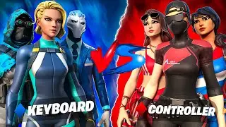 3 Keyboard Pros VS 3 Controller Pros!