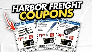 New AMAZING Coupons From Harbor Freight! $50 Price Drop! 😏