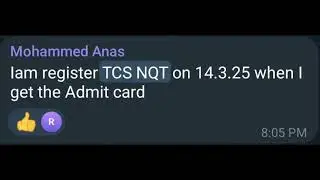 Tcs admit card issue - invalid credentials why ???