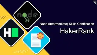 Hakerrank Node Intermediate Certification Solutions [Hackerrank Certifications Solutions]