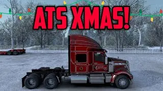 American Truck Simulator Xmas 2020 Special - ProMods Canada w/ Frosty Winter Mod!